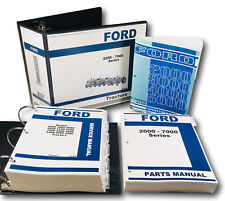 Ford 2000 3000 4000 5000 Series Tractor Service Parts Operators Repair Manual picture