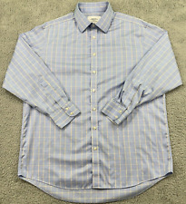 Charles Tyrwhitt Men's  Long  Sleeve Shirt non iron 17 / 34  Plaid picture