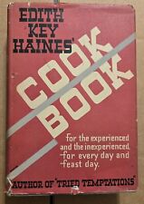 Nice Vintage Edith Key HAINES Cook Book  1937  picture