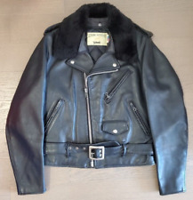 Schott - Men's Perfecto Asymmetrical Moto Horsehide Leather Jacket - Size 38 picture