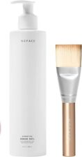 NuFACE Hydrating Aqua Gel Activator W/Hyaluronic Acid 10 oz+FREE Brush EXP 2026 picture