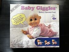Vintage RUSS “Baby Giggles” Battery Operated Troll Doll picture