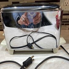 PROCTOR-SILEX Automatic Pop-Up Toaster P20228 Chrome Color Tuner VTG 60s WORKS picture