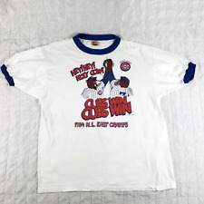 vintage 80s Signal T-shirt 1984 Chicago Cubs Authentic Mens Size XL picture