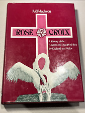 Rose Croix ACF Jackson History of Ancient Accepted Rite England Wales HC,1980 picture