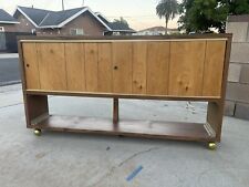 Vintage Mid Century Modern Walnut Credenza Side Table picture
