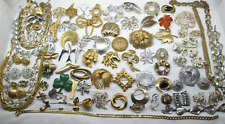 VTG Jewelry Lot, Designer ALL Signed 82 Pc. Necklaces, Brooches, Earrings picture