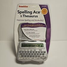 Franklin Spelling Ace & Thesaurus SA-206S Factory Sealed  picture