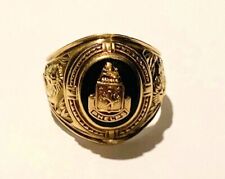 Vintage 10K Yellow Gold Balfour 1963 Phelps School Class Ring Size 9 picture