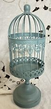 Vintage Decorative Metal Bird Cage With Stand picture