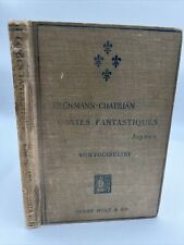 ERCKMANN-CHATRIAN - Contes fantastique - 1899 Rare Antique Hardback picture
