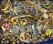 Nice Jewelry Lot ALL GOOD Wear Resell Vintage Now 12 Pc Earring Brooch Necklace  picture