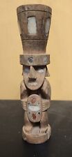 pre columbian  Wooden Shaman Statue picture