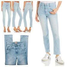 MOTHER The Dazzler Yoke Front Ankle Jeans Size 26 Light Wash Lots Of Free Hugs  picture