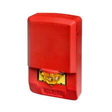 Eaton Wheelock LSTR3-NA Fire Alarm LED3 Amber Strobe Wall Red (NEW IN BOX) picture
