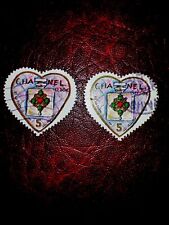 France 2004, Tp 38, Heart Valentine's Day Chanel New, MNH Stamp X2 picture