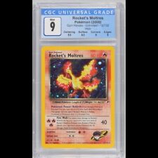 Pokemon CGC 9 Mint Moltres 12/132 Holo Rare Gym Heroes Unlimited picture