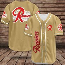Rainier Beer Baseball Jersey Shirt Gift , Baseball Jersey Shirt For Beer Lovers picture