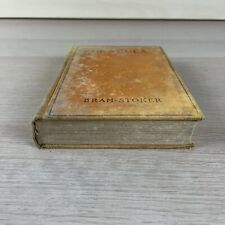 Dracula Bram Stoker 1897 First US Edition Very Rare Antiquarian Book Very Poor picture