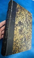 RARE ANTIQUE 1844 Ariosto Roland Furieux Illustrated FRENCH picture
