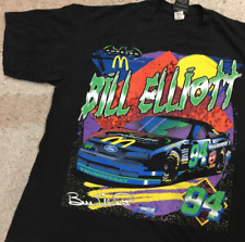 Nascar 1990’S Signature Bill Elliott #94 Vintage T-Shirt Gift For Fans Racing picture