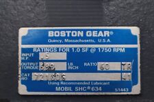 BOSTON GEAR 72160G .5 HP STOCK #M-32 picture