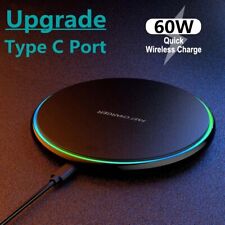 60W Wireless Charger Fast Pad For Samsung S24 Ultra Z Fold5 Fold4 Flip5 Flip4 5G picture