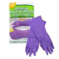 Clean Ones Premium Latex Gloves and Nitrile Multi-Purpose Gloves 9 Pairs S M L picture