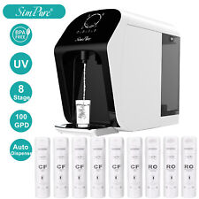 8-Stage SimPure WP1 UV Countertop Reverse Osmosis Water Filter System Dispenser picture