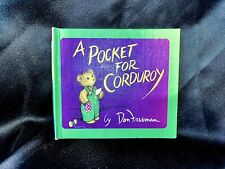 Vintage Copy 1978 Hardcover -A POCKET FOR CORDUROY By Don Freeman - Like New picture