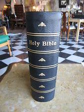Antique 1846 The Illuminated Bible Containing The Old & New Testaments  picture