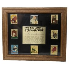 Rare Early LTD Ed Framed 8 Vintage Enamel Pins #915 of 10,000 Collection #542 picture