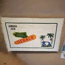 Vintage 1978 RARE Dekalb Jamaica Beach Towel 37