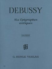 Debussy 6 Epigraphes Antiques Sheet Music Piano Solo Book NEW 051480402 picture