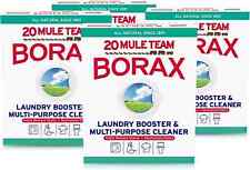 20 MULE TEAM Laundry Detergent All Natural Booster Multi Cleaner-65Oz Pack of 4- picture