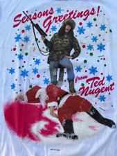 Ted Nugent 1987 New Years Eve Unisex Cotton T-Shirt All Size S-4XL BO246 picture