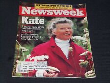1987 AUGUST 31 NEWSWEEK MAGAZINE - KATE KEPBURN FRONT COVER - L 19217 picture