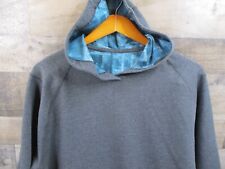 Lululemon Hoodie Mens Large Gray Pullover Gym Sweatshirt City Athletic Stretch picture