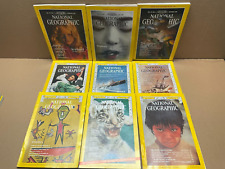 8 National Geographic Magazines Random Lots 1950's - 2010's No Duplicates picture