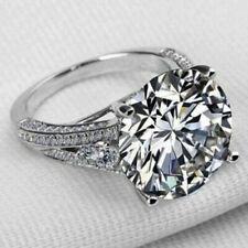 14K White Gold 2.3Ct Round Lab-Created Diamond Women's Solitaire Engagement Ring picture