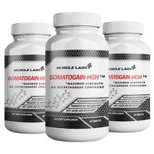 Somatogain-HGH Booster Secretagogue Supplement | 3 Bottles - On Sale  picture