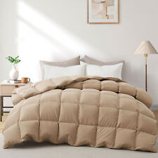 Oversized Down Feather Comforter Moisture-wicking Cozy , King or Queen Blanket picture