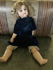 Armand Marseille Vintage Doll 390 Teeth Sleep Eyelash Bisque 14.5 Needs TLC  TS picture