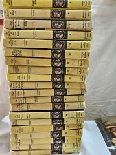 20x Vintage Nancy Drew Book Carolyn  Keene Matte Yellow Hardcover Lot picture