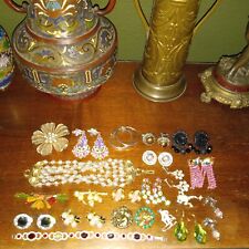 Vintage Rhinestone Miriam Haskell Givenchy Jewelry Lot picture