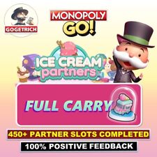 PRE-SALE 🔥 GUARANTEED 🔥 MONOPOLY GO ICE CREAM PARTNER EVENT 🔥 FULL CARRY picture