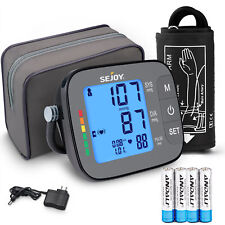 SEJOY Automatic Upper Arm Blood Pressure Monitor Digital BP Cuff Machine Tester picture