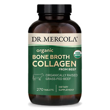 Organic Collagen from Grass Fed Beef Bone Broth 270 Tablets Dr. Mercola picture