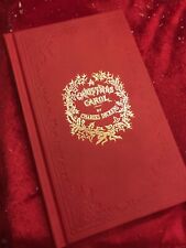A Christmas Carol by Charles Dickens Deluxe First Edition Hardcover Collectible picture