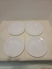 Vintage Corelle by Corning Set 4 Winter Frost White Bread Plates 6-3/4